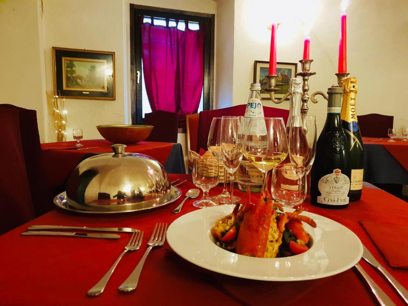Ballino Albergo Locanda Corona מראה חיצוני תמונה