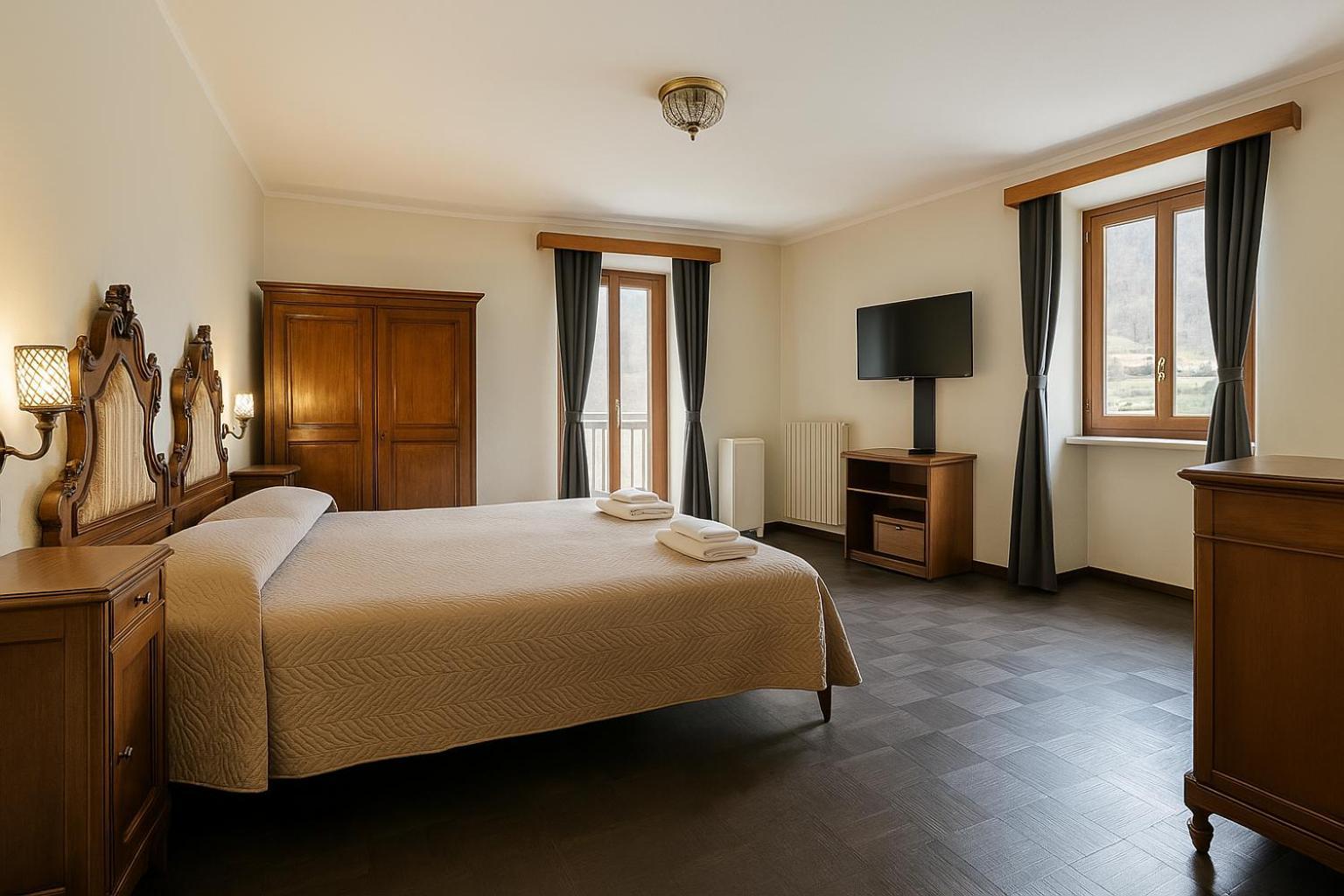 Ballino Albergo Locanda Corona מראה חיצוני תמונה